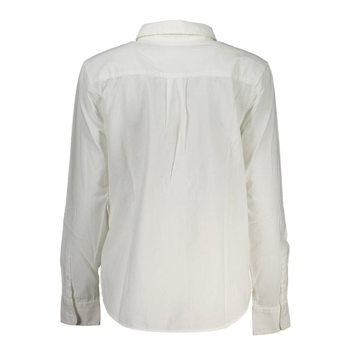 Levi's White Cotton Shirt