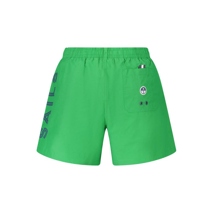 North Sails Green Cotton Swimwear