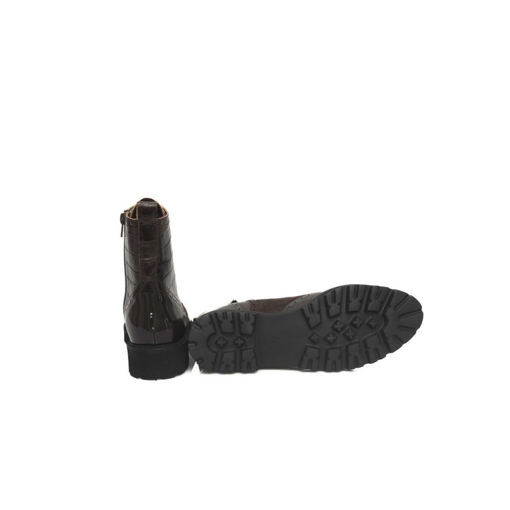 Cerruti 1881 Brown Cowhide Women Boot