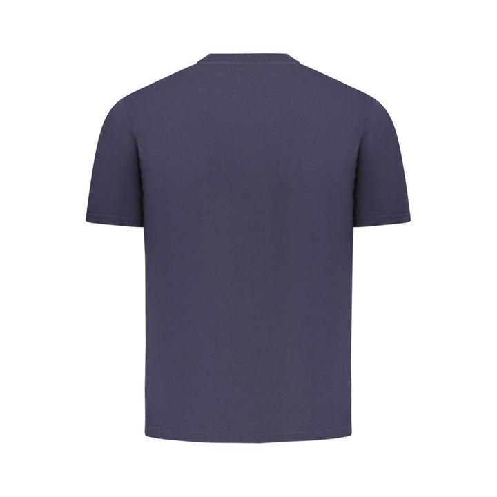 Napapijri Blue Cotton Men T-Shirt