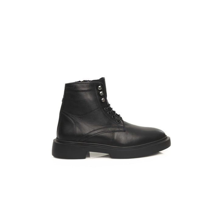 Cerruti 1881 Black Calfskin Boot