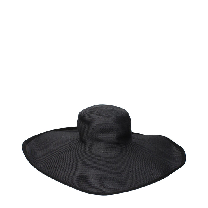 Max Mara Black Paper Sunhats