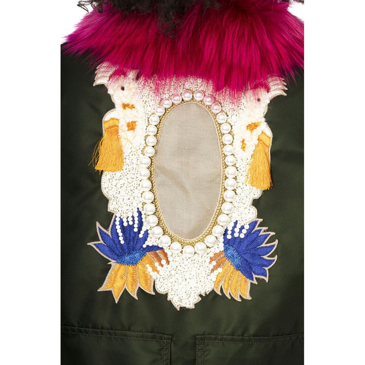 Mr&Mrs Italy Green Polyamide Jackets & Coat