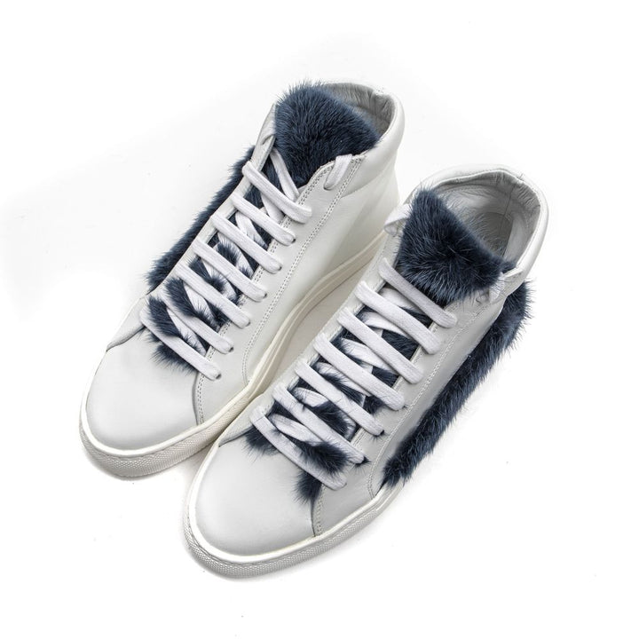 Mr&Mrs Italy White Leather Sneaker