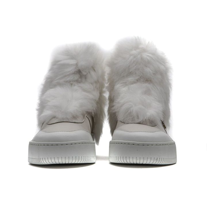 Mr&Mrs Italy White Cotton Sneaker