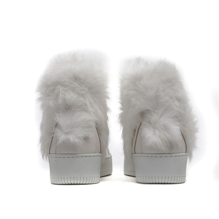 Mr&Mrs Italy White Cotton Sneaker