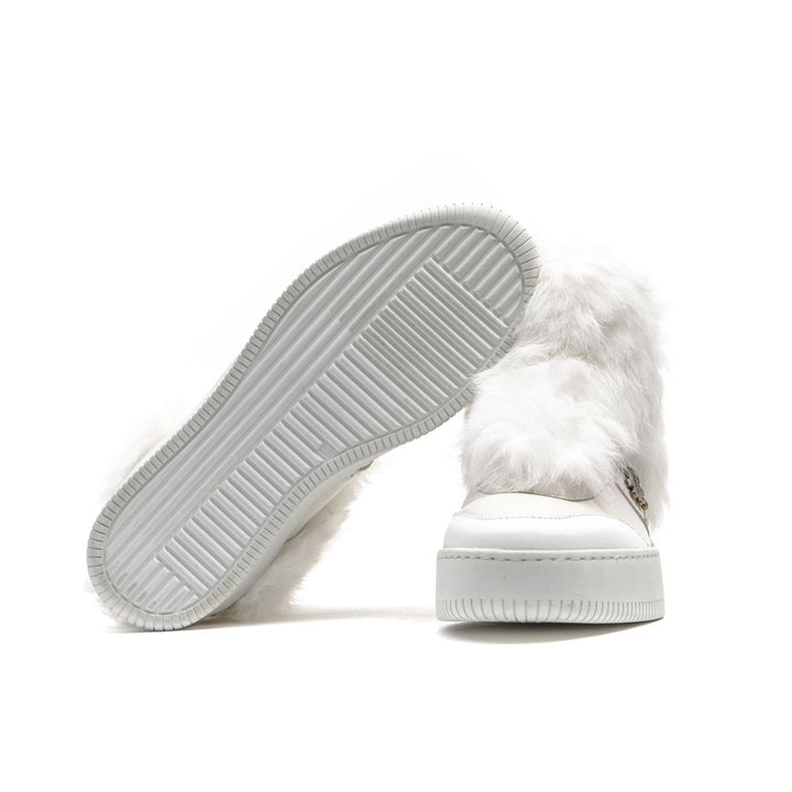 Mr&Mrs Italy White Cotton Sneaker