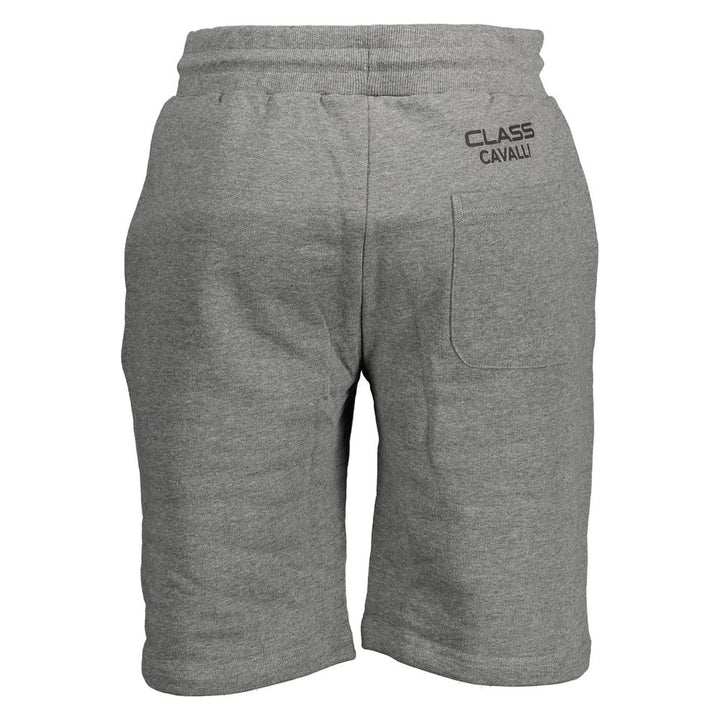 Cavalli Class Gray Cotton Pant