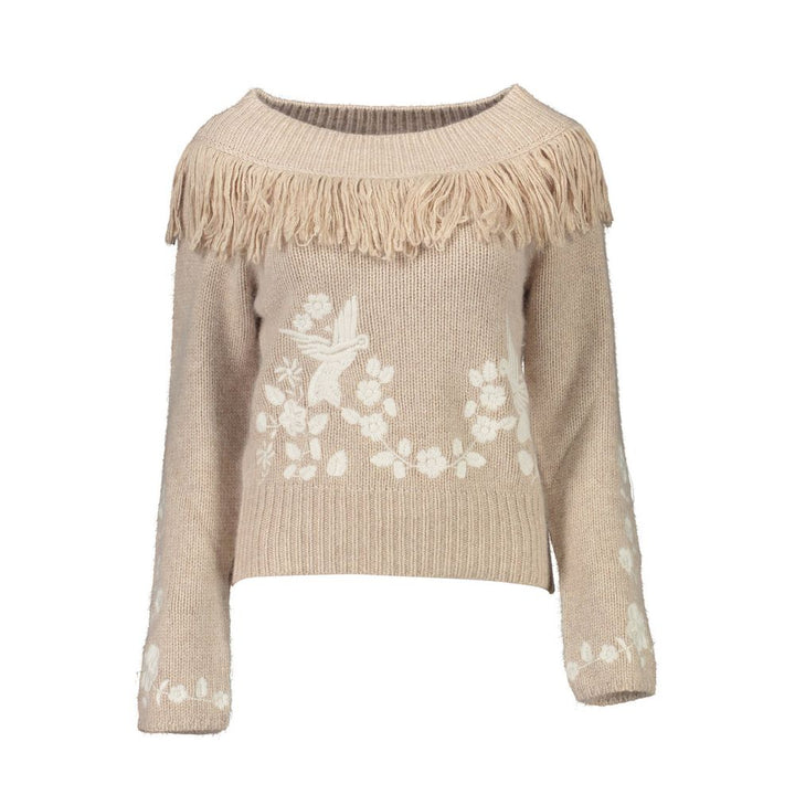 Blugirl Beige Wool Sweater