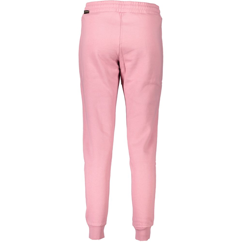 Napapijri Pink Cotton Pant