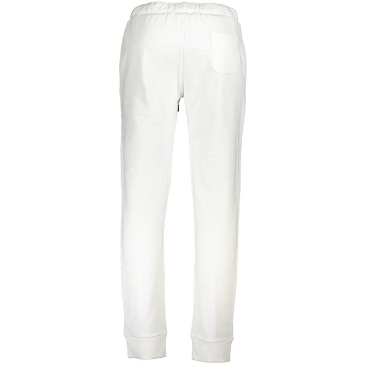 La Martina White Cotton Pant