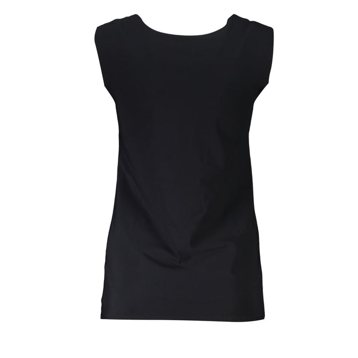 Patrizia Pepe Black Elastane Tank Top