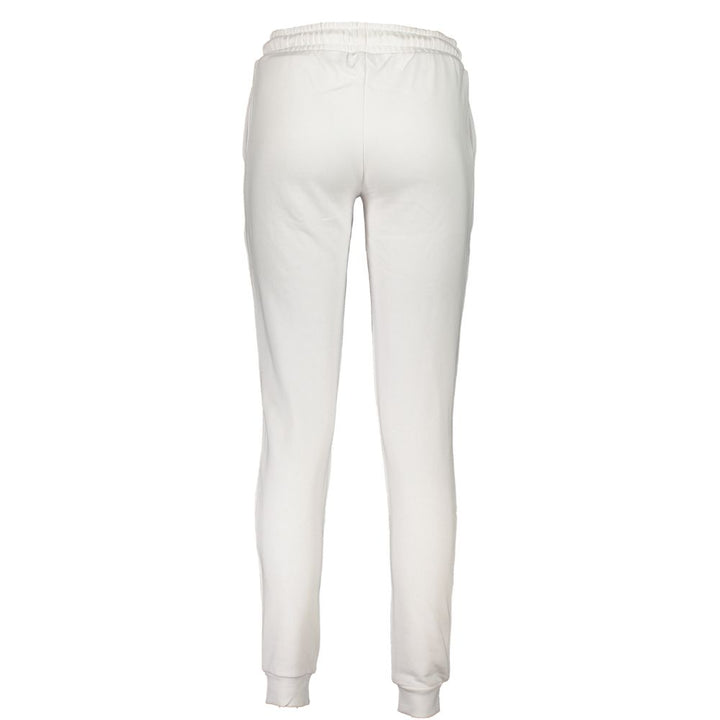 Cavalli Class White Cotton Pant
