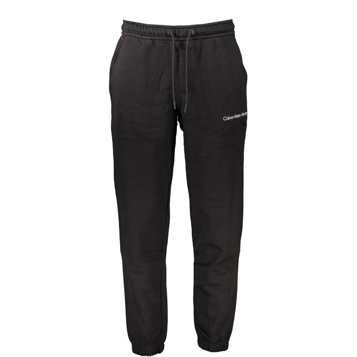Calvin Klein Black Cotton Pant