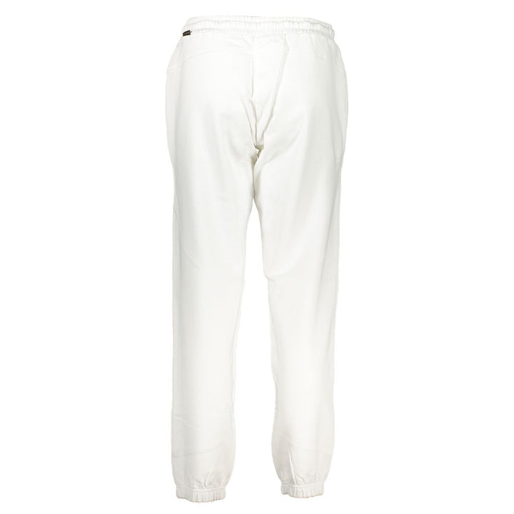 Napapijri White Cotton Pant
