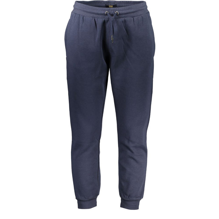 Cavalli Class Blue Cotton Pant
