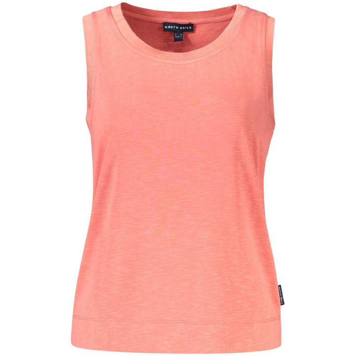 North Sails Pink Polyester Tank Top