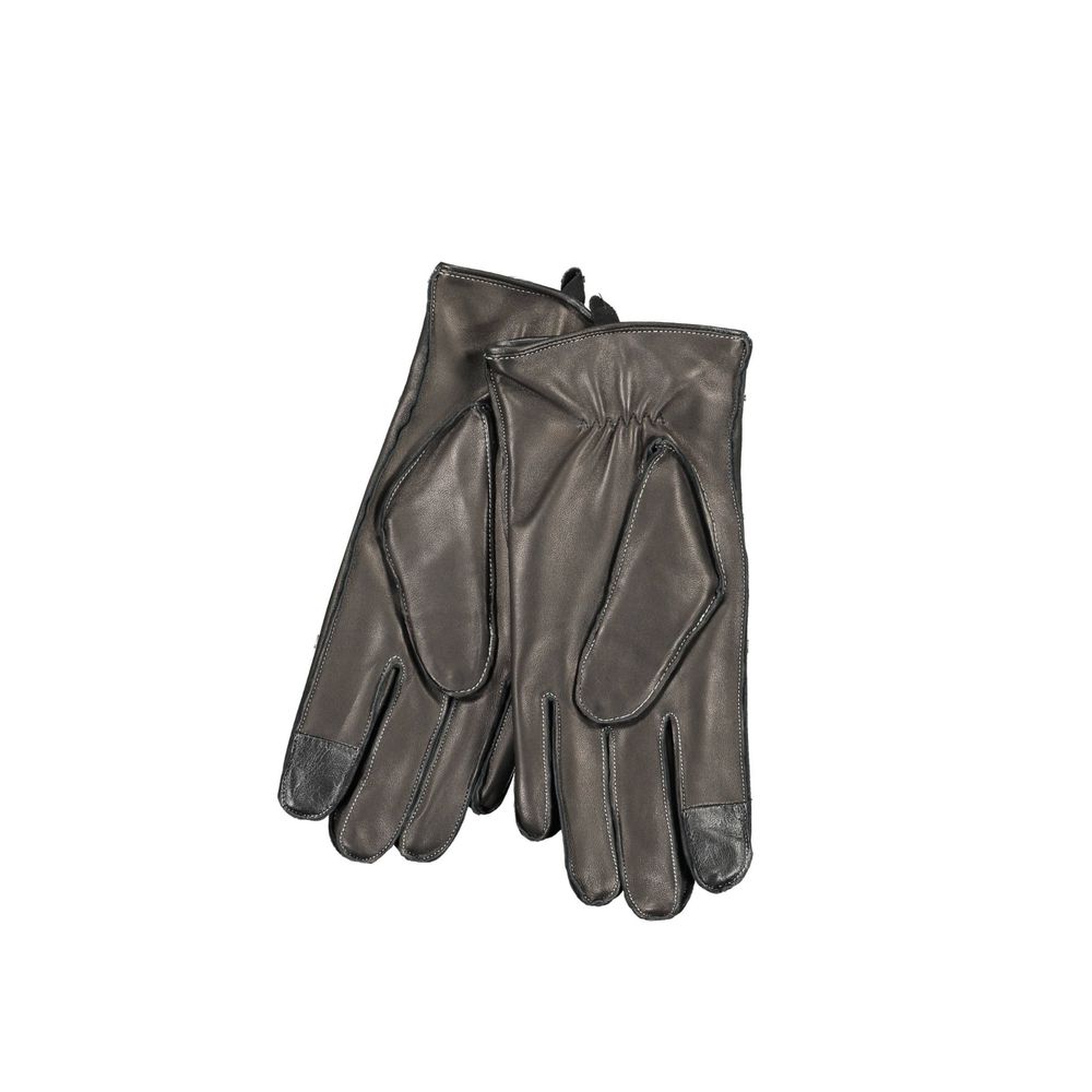 Calvin Klein Black Wool Glove