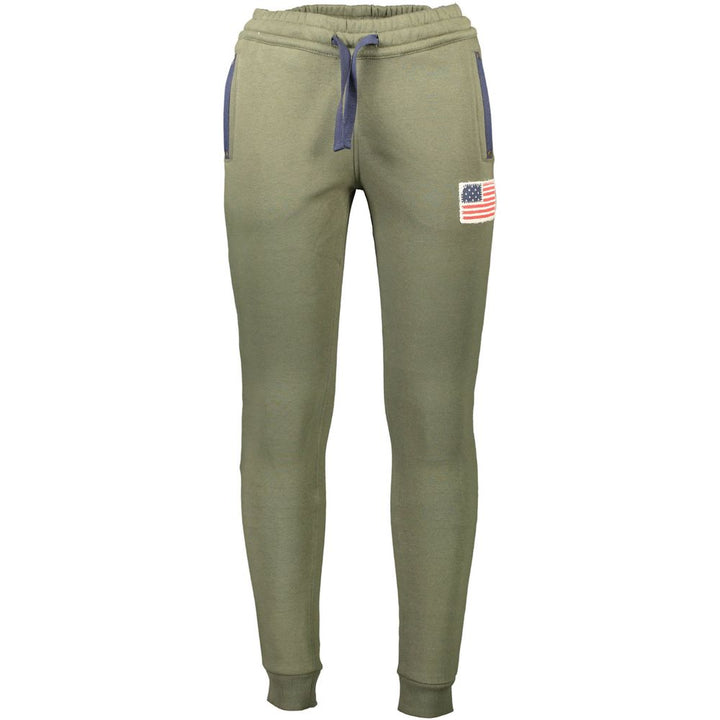 U.S. POLO ASSN. Green Cotton Pant