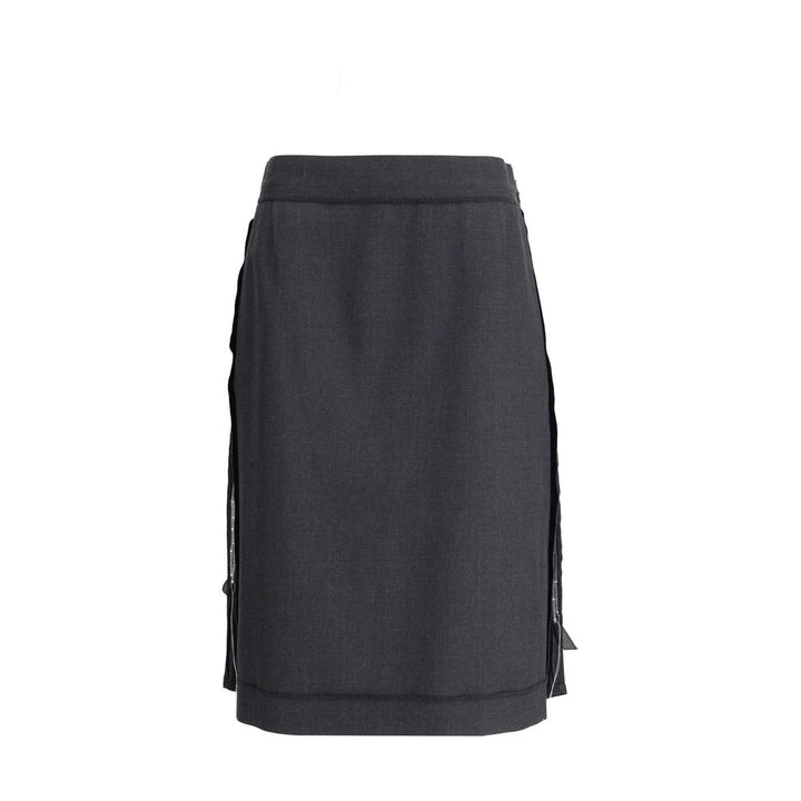 Margiela Wool Midi Skirt