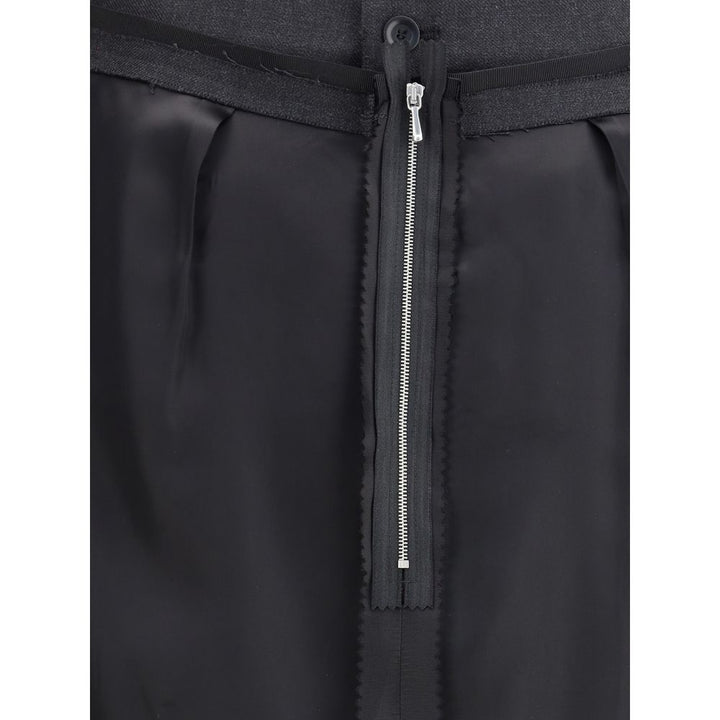 Margiela Wool Midi Skirt