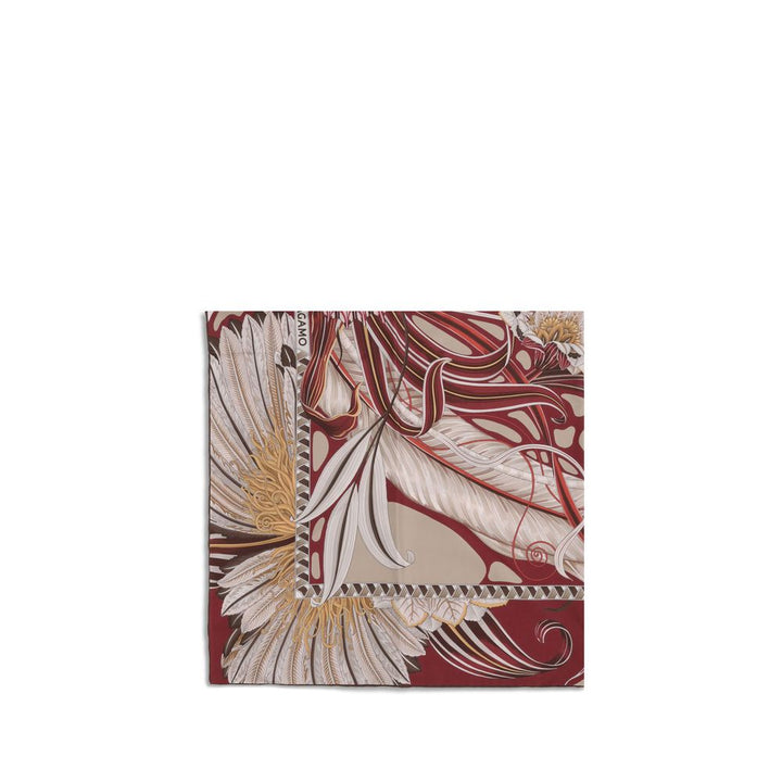 Ferragamo Giada print silk Scarf