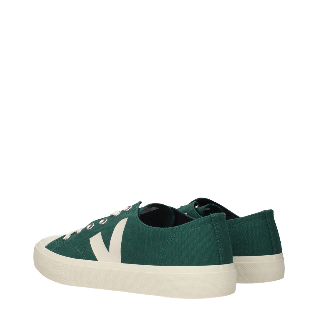 Veja Green Fabric Low Tops