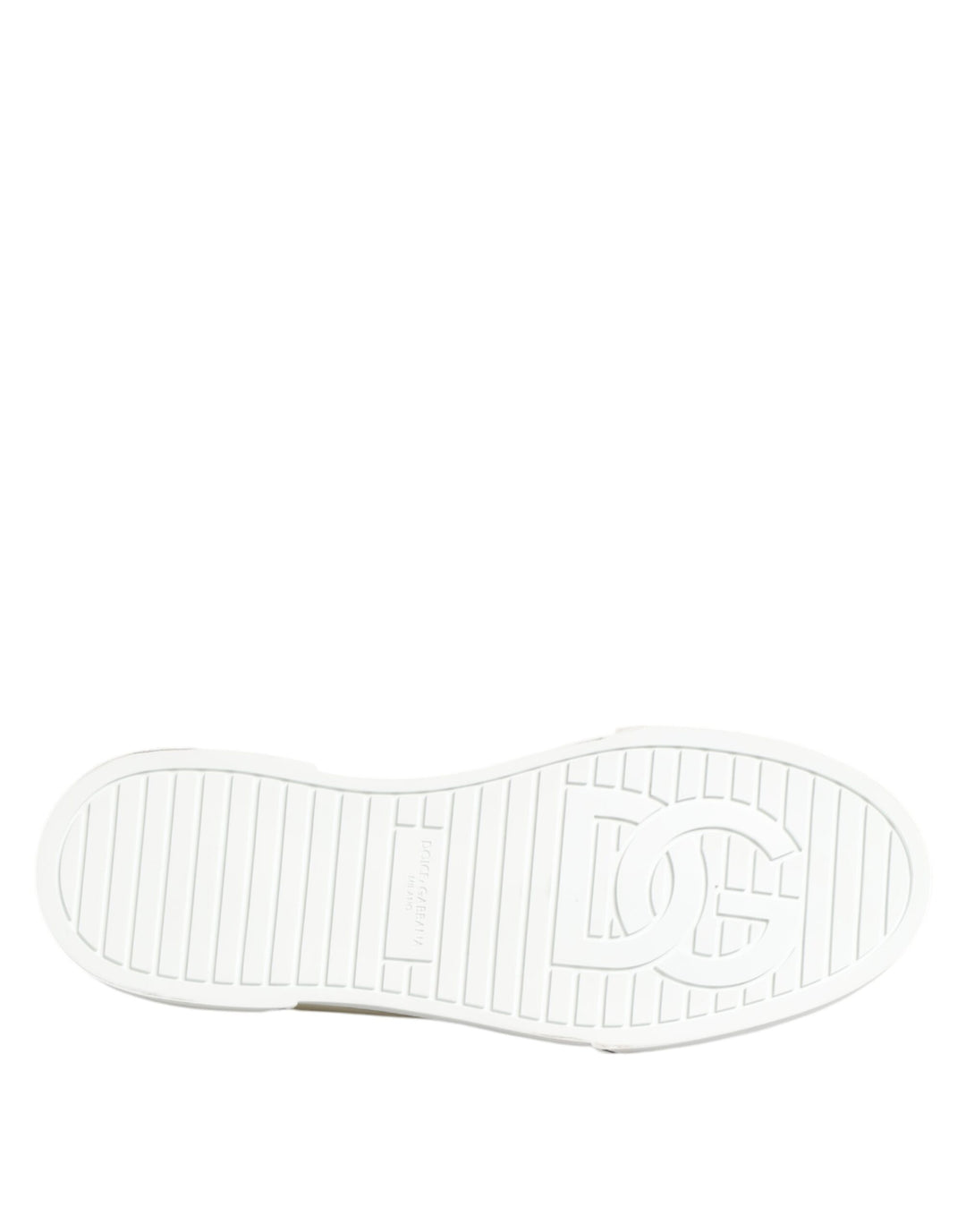 Dolce & Gabbana Multicolor Cotton Logo Low Top Sneakers Shoes