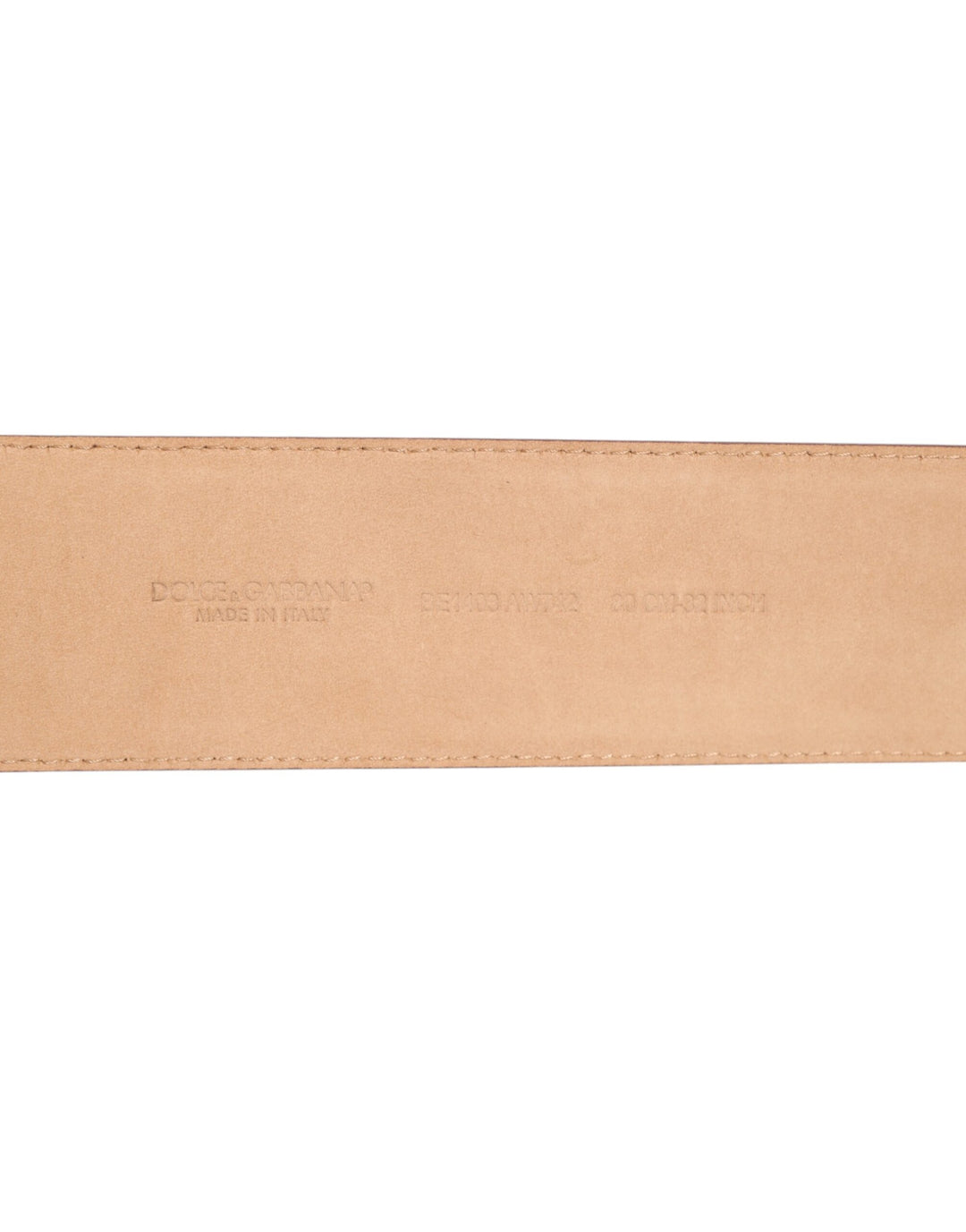 Dolce & Gabbana Burgundy Leather Gold Metal Buckle Women Belt