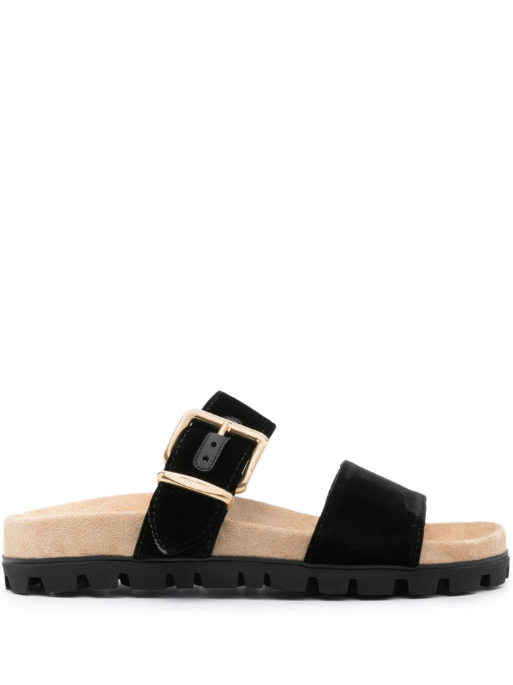 suede buckle sandals-0