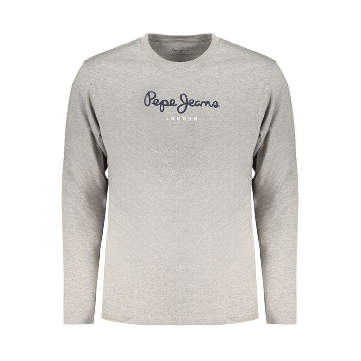 Pepe Jeans Gray Cotton T-Shirt