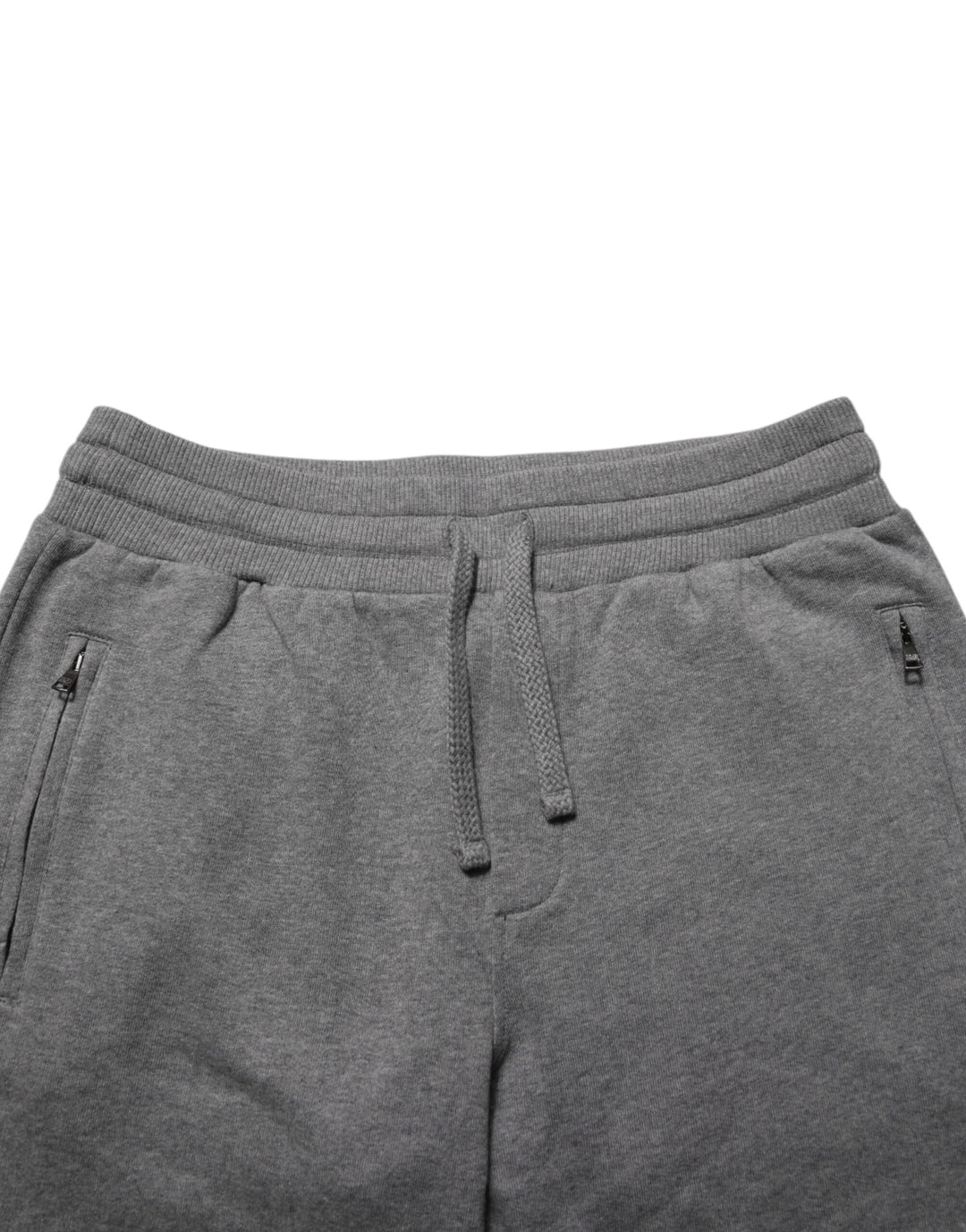 Dolce & Gabbana Gray Cotton Jogger Sweatpants Trouser Pants