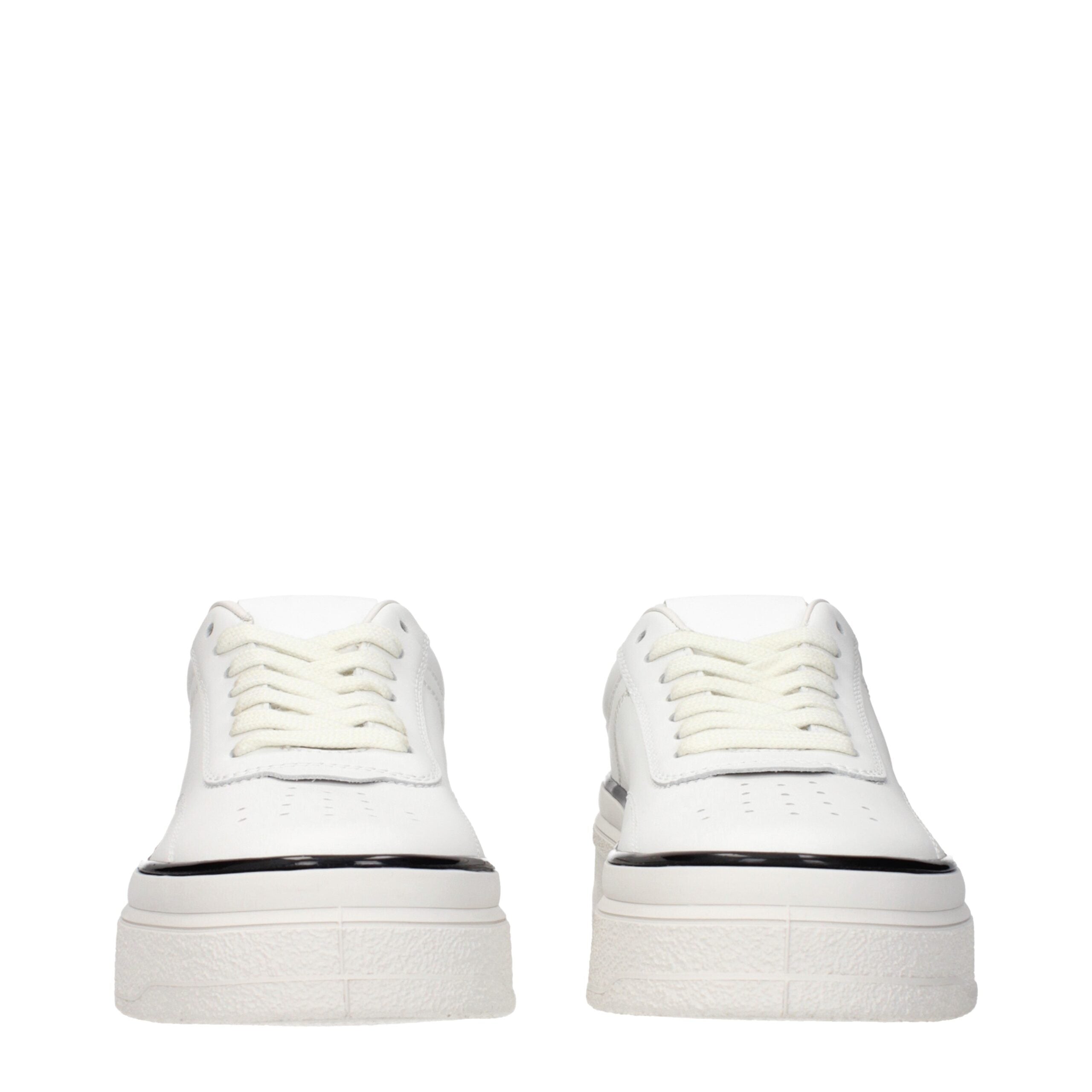 JIL SANDER ホワイト スリッポンスニーカー Jil Sander White Leather Platform Sneakers – SEYMAYKA