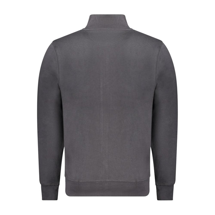 North Sails Black Cotton Sweatshirt