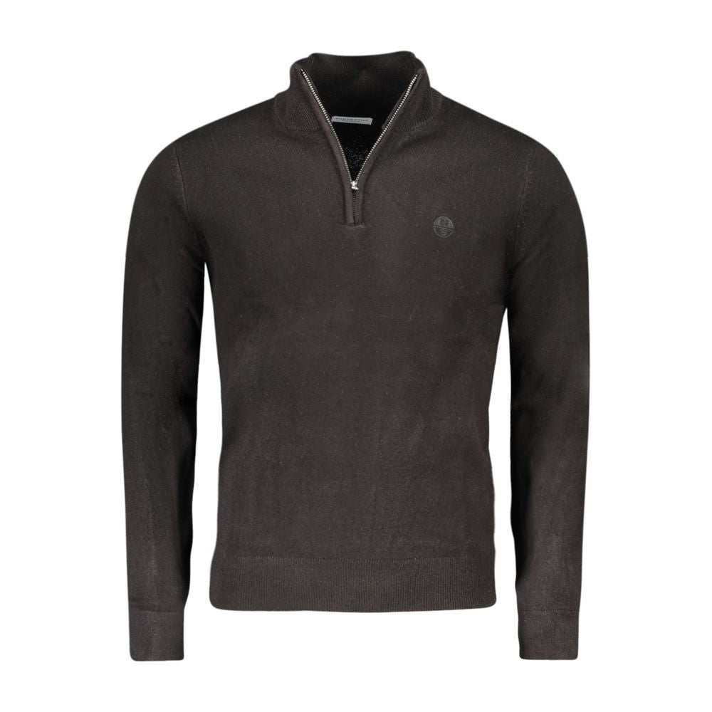 North Sails Black Nylon Sweater