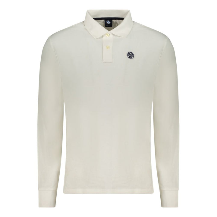 North Sails White Cotton Men's Polo Shirt