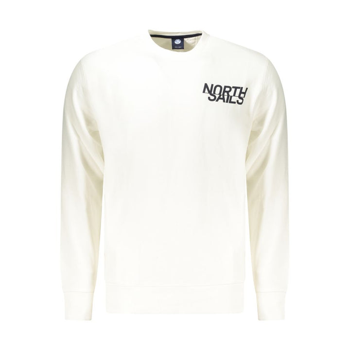 North Sails White Cotton Sweatshirt