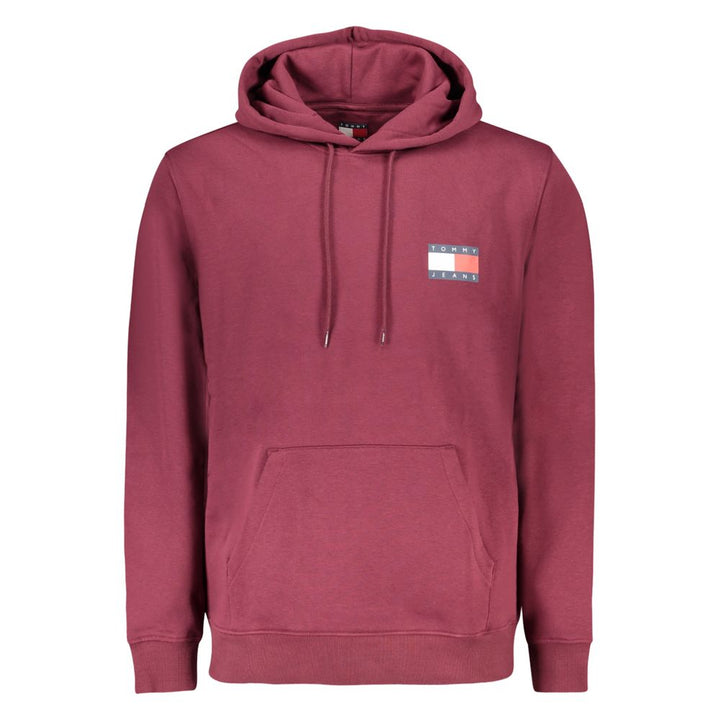 Tommy Hilfiger Red Cotton Sweatshirt