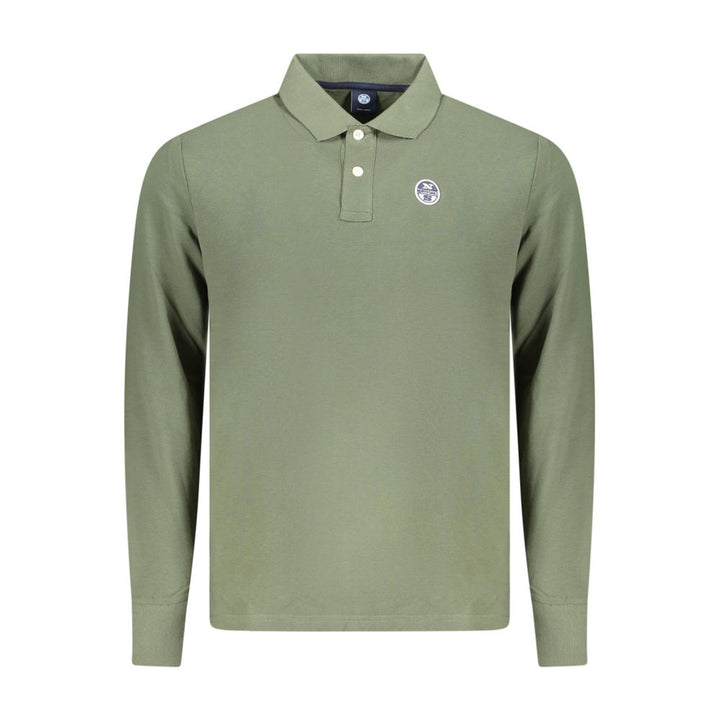 North Sails Green Cotton Polo Shirt
