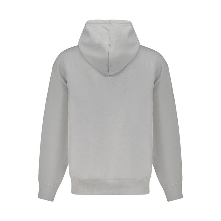 Hugo Boss Gray Cotton Sweatshirt