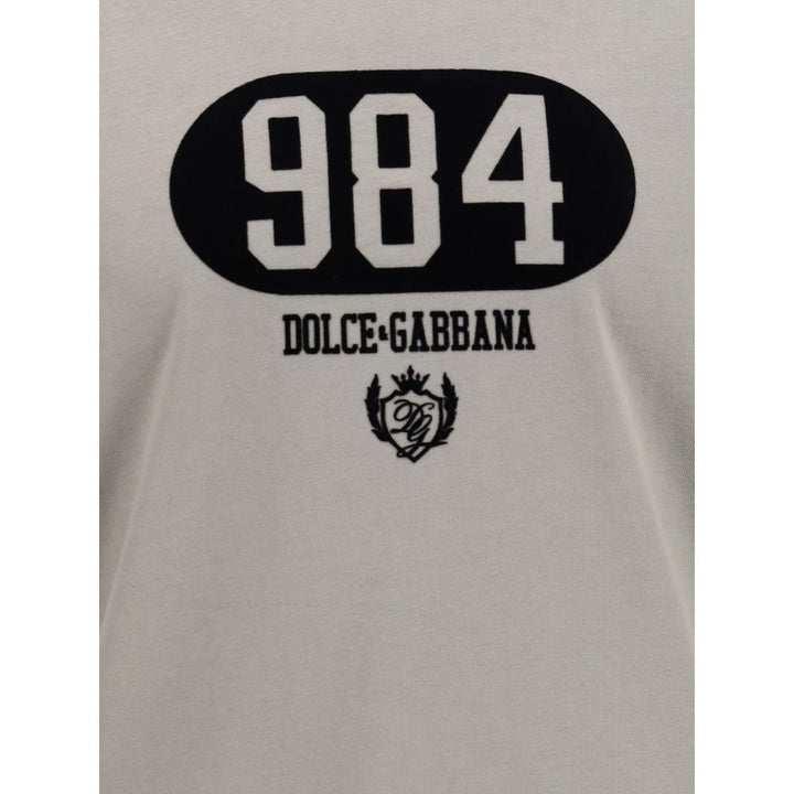 Dolce & Gabbana Cotton T-Shirt with raised front logo