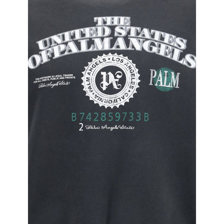Palm Angels Dollar Loose Crew Vintage Sweatshir