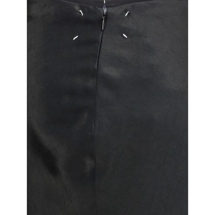 Margiela Satin Midi Skirt