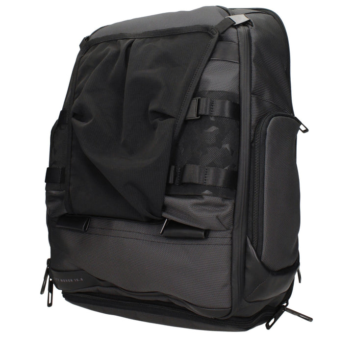 Piquadro Gray Fabric Backpacks