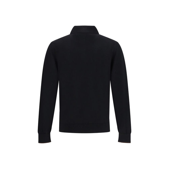 Cruna Knitted Long Sleeved Polo Shirt