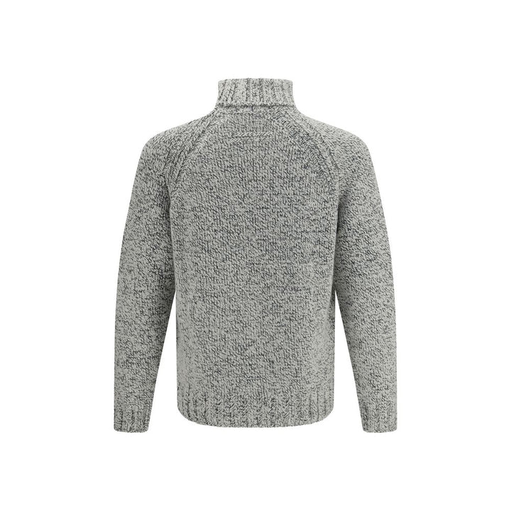ZEGNA Cashmere and Wool Turtleneck Sweater