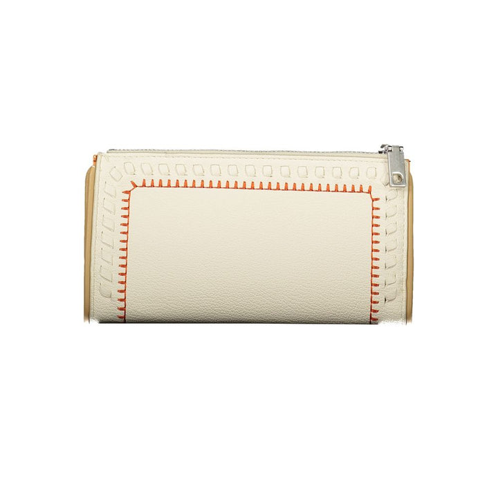 Desigual White Polyethylene Wallet