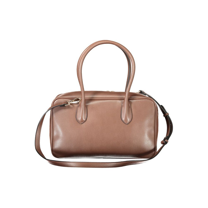 Twinset Brown Polyethylene Women Handbag