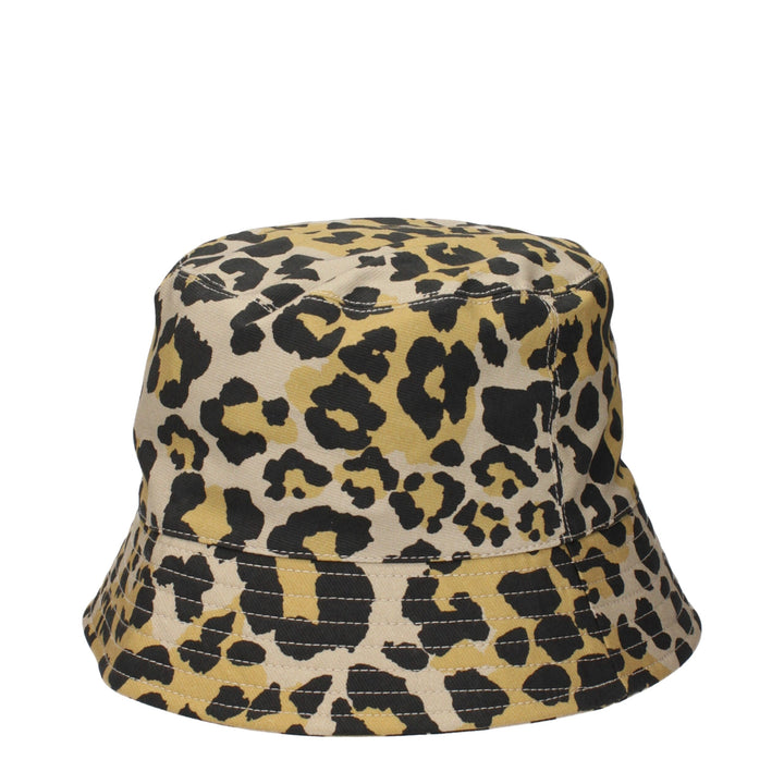 Max Mara Beige Cotton Bucket Hats