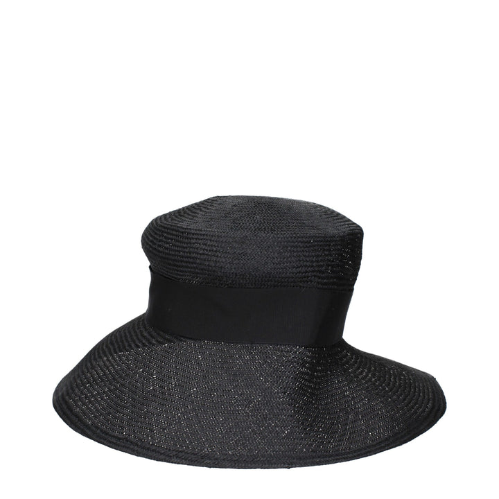 Max Mara Black Fibres Sunhats